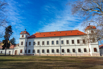 beautifully renovated Esterhazy castle in Tata Hungary