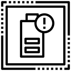 BATTERY line icon,linear,outline,graphic,illustration