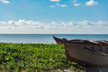 boat on the beach