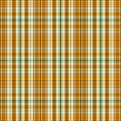 Seamless tartan plaid pattern background with vintage color.