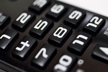 リモコンの数字ボタン