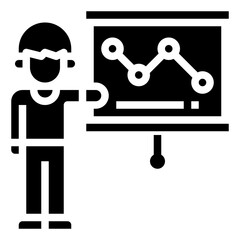 ANALYSIS glyph icon,linear,outline,graphic,illustration