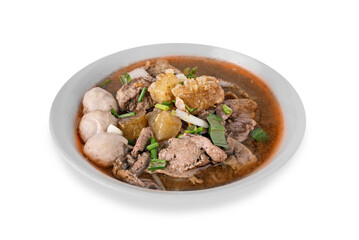 rice noodle soup with pork