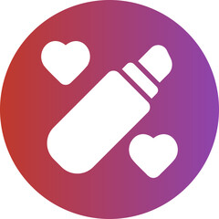 lipstick gradient icon
