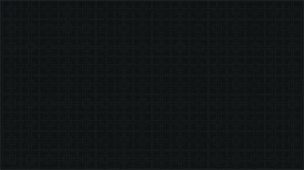 Vector abstract background of endless squares intertwining with each other. Dark grey lines on black background. Classic, modern, intertwined design. Copy space.