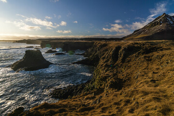 Wild and spectacular landscape of Iceland