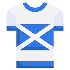 SCOTLAND flat icon,linear,outline,graphic,illustration