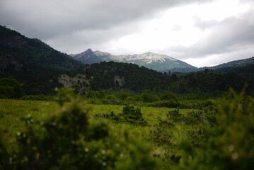 landscape with clouds