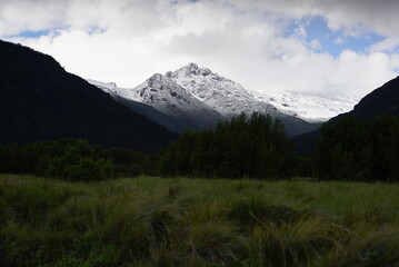 landscape with clouds