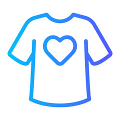 shirt gradient icon
