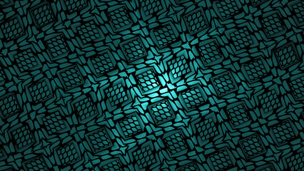 Beautiful abstract background for art projects, cards, business, posters. 3D illustration, computer-generated fractal