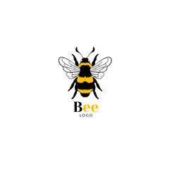 bee and honey