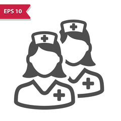 Medical Team Icon - Nurse