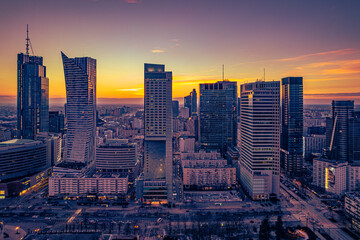 Warszawa © Drone in Warsaw