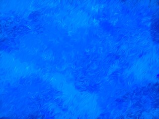 Fototapeta na wymiar Abstract blue background with light swirls