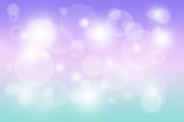 Blue and pink bokeh abstract background.