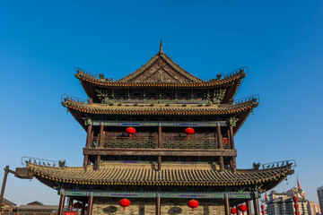 Obraz premium Amazing landmark in the historical city of Xi'An, ancient capital of China