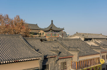 Amazing landmark in the historical city of Xi'An, ancient capital of China
