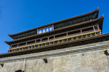 Amazing landmark in the historical city of Xi'An, ancient capital of China