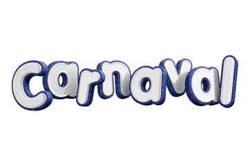 3D carnival logo
