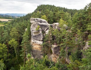 Cesky raj, Klokocske skaly, Czech or Bohemian paradise
