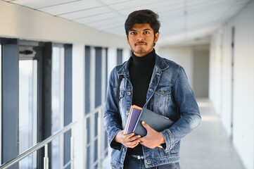 Happy indian male student at the university © Serhii