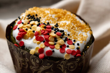 cake on a plate