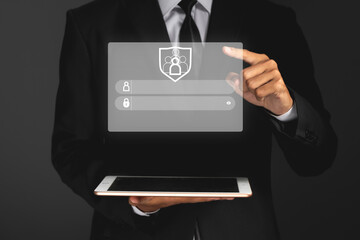 Business with Interface for the member login form. For a website