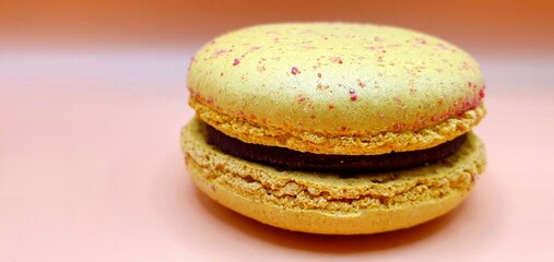 Cookies macaroons. Cakes macaroons. Bright tasty cakes. Multicolored cakes and cookies. Sweet background.	