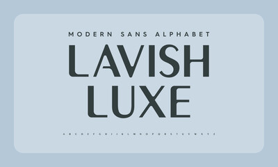 Lettering minimal fashion design. Modern typography vector illustration. Typeface display.