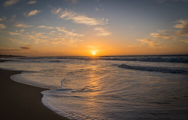 Fototapeta na wymiar Classic Iconic Hawaiian Sunset