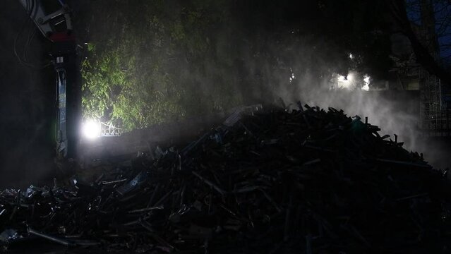 Travaux nuit slow mo