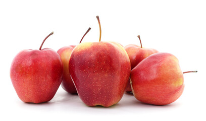 Many big apples.