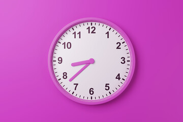 08:38am 08:38pm 08:38h 08:38 20h 20 20:38 am pm countdown - High resolution analog wall clock...