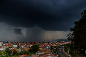 The perfect Storm over Cuenca, Ecuador