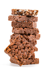 Chocolate Puffed Rice Biscuits