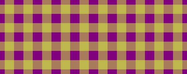 Banner, plaid pattern. Purple on Lime color. Tablecloth pattern. Texture. Seamless classic pattern background.