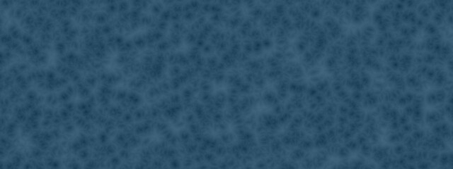 Banner of random blurred texture Prussian blue color. Random pattern background. Texture Prussian blue color pattern background.