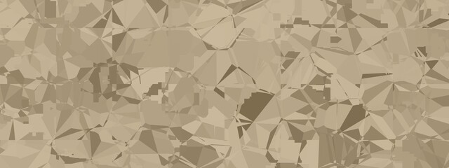 Banner abstract macro crystal geometric background texture Lark color. Random pattern background. Texture Lark color pattern background.