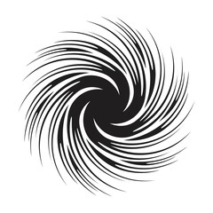 vector radial spiral burst