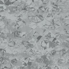 Abstract macro crystal geometric background texture Ultimate Gray color. Random pattern background. Texture Ultimate Gray color pattern background.