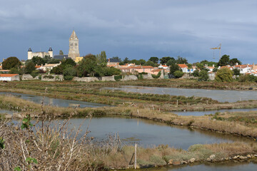 Fototapeta premium Les Marais de Müllembourg - Île de Noirmoutier