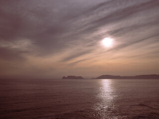 Atardecer en la playa I