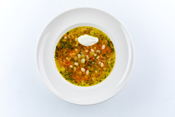 mushroom soup with sour cream