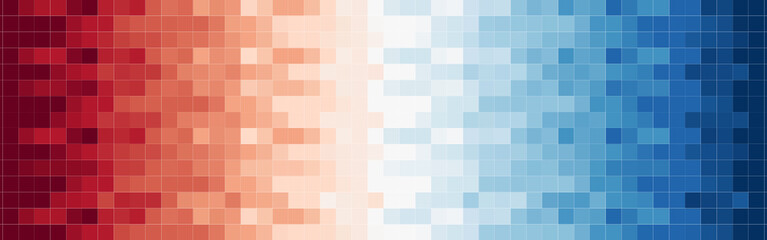 Abstract colorful gradient mosaic banner background. Vector illustration.