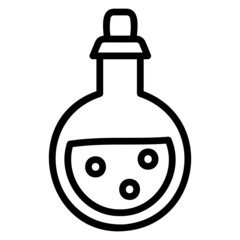 Potion Bottle line icon
