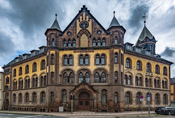 Obraz premium Landschaft Stadt