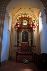interior of the church, Litomerice