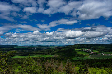 clouds over the mountains Zdar, Rokycany