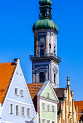 Obraz premium historic building at the old town of Freising - bavaria